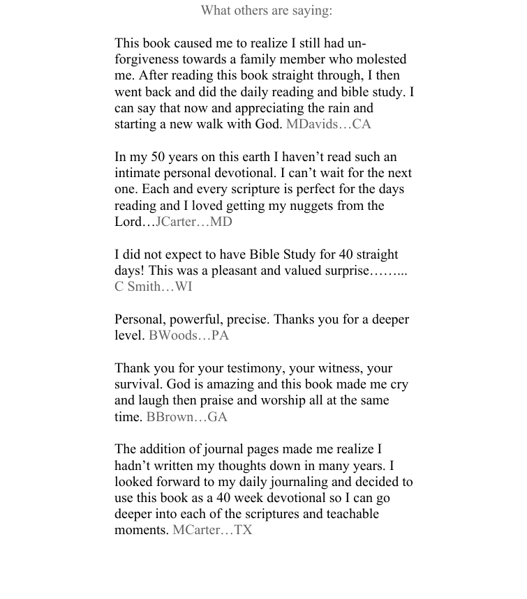 The Perfect Date - 40 Days to a New Encounter with God Devotional