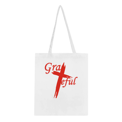 Grateful with Cross Classic Tote Bag